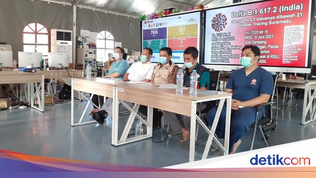RSLI Surabaya Rawat 4 Pasien COVID-19 Varian Delta, Begini Kondisinya