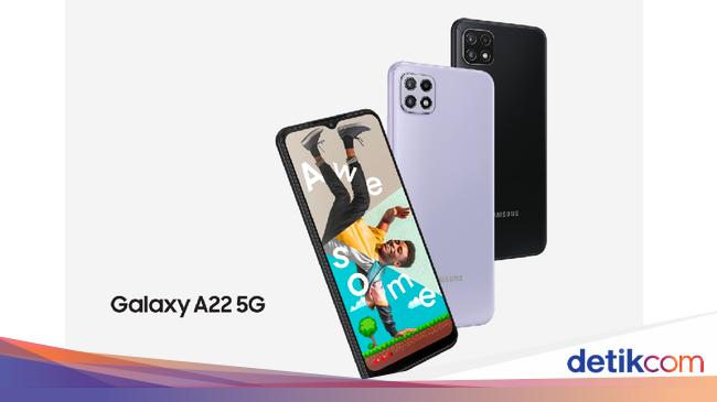 Galaxy A22 5G Released in Indonesia, Affordable Samsung 5G HP