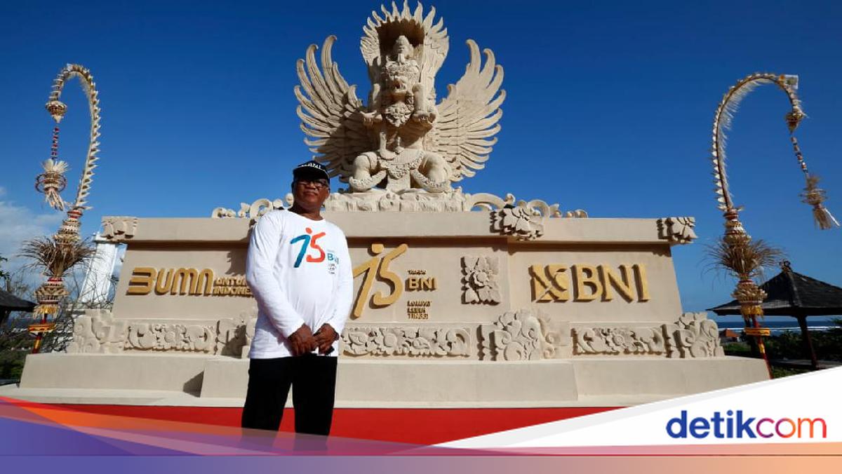I Nyoman Sungada, Sosok di Balik Patung Pasir Replika Garuda Wisnu