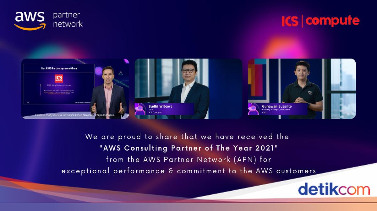 ICS Compute Raih Penghargaan AWS Consulting Partner of The Year 2021