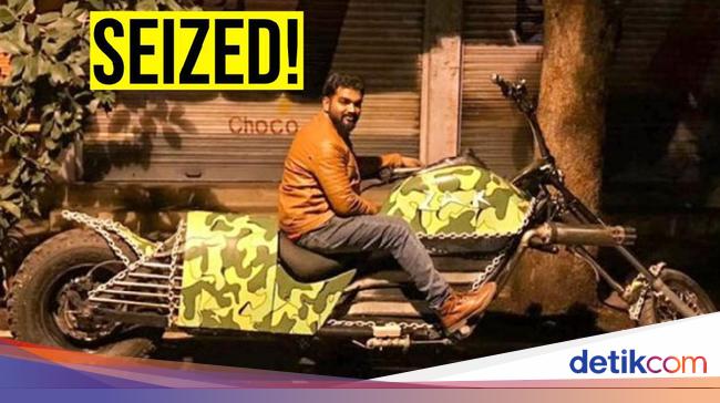 Motor Terpanjang di Dunia Disita, Ini Alasannya