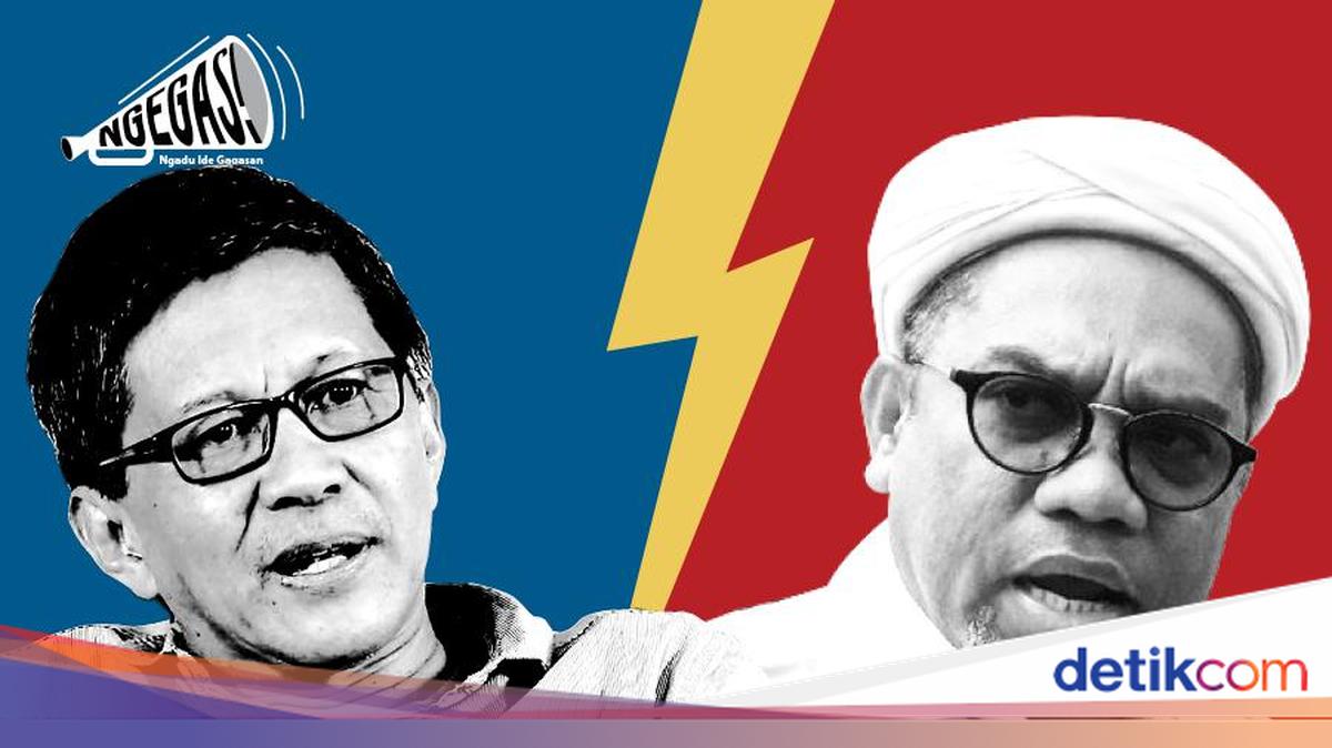 Ngabalin dan Rocky Gerung Adu Argumen, Politik RI Tetap Panas di Masa Pandemi