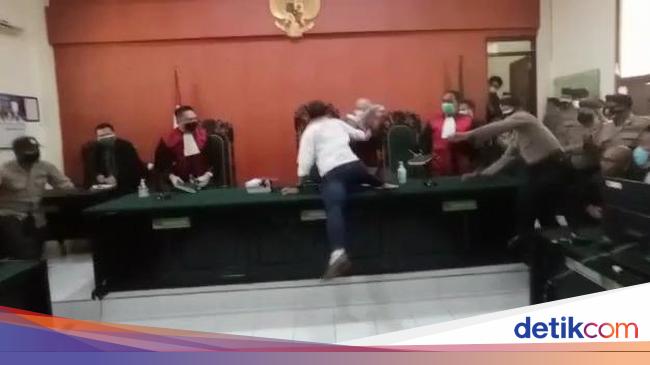 Banyuwangi Antimask Activists Attack Judges Shortly After Sentenced to 3 Years in Prison