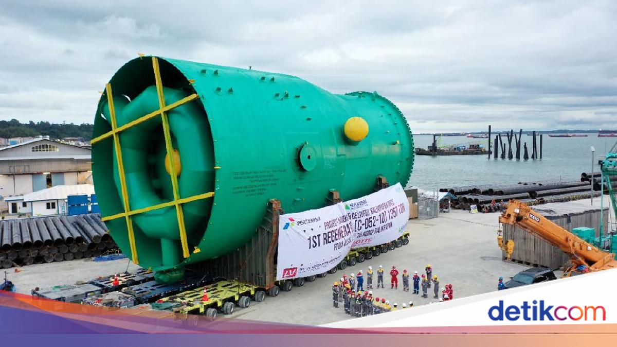 RI Kedatangan Muatan Kargo Super Raksasa, Begini Bentuknya