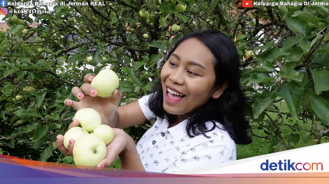 Keluarga bahagia di jerman