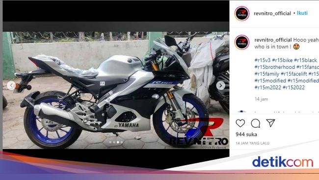 Ini Wujud Yamaha R15 Model Terbaru, Tampang Makin Mirip Moge
