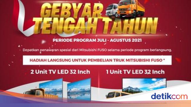 Beli Mitsubishi Fuso Bisa Dapat TV LED 32 Inci, Begini ...