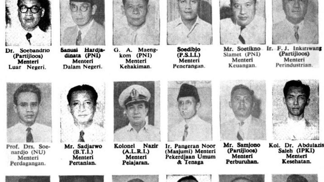 Jelaskan Secara Singkat Sejarah Pergantian Kabinet Pada Masa Demokrasi ...