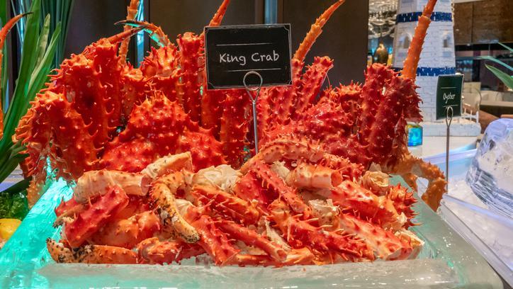 makan alaskan king crab