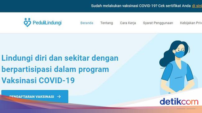 Cara Login pedulilindungi.id untuk Download Sertifikat Vaksin Tanpa Install Aplikasi
