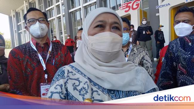 East Java Enters PPKM Level 1 First in Java-Bali, Khofifah: Alhamdulillah