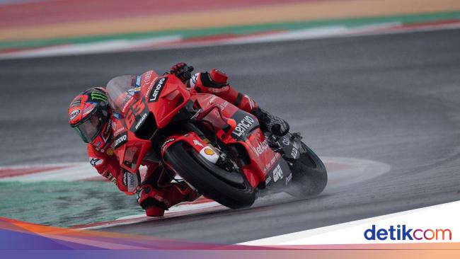 San Marino MotoGP FP3 Results: Fastest Bagnaia, Rossi-Marquez Crash