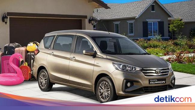 Suzuki Ertiga Changes Emblem to Toyota Rumion, Prices Start at IDR 231 Million