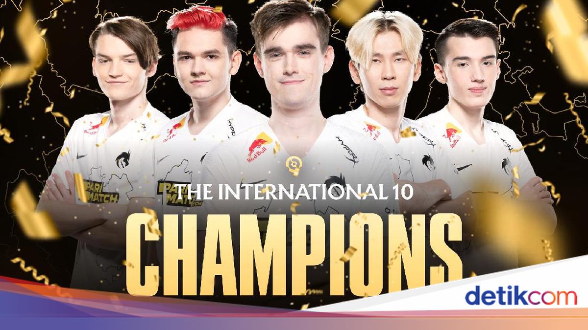 Team Spirit Juara TI 10 Dota 2 dan Sabet Hadiah Rp 253 miliar