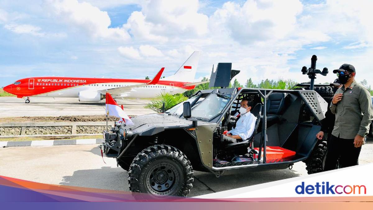 Jokowi Susuri Tarakan Pakai Rantis P6 ATAV V1, Ini Kecanggihannya