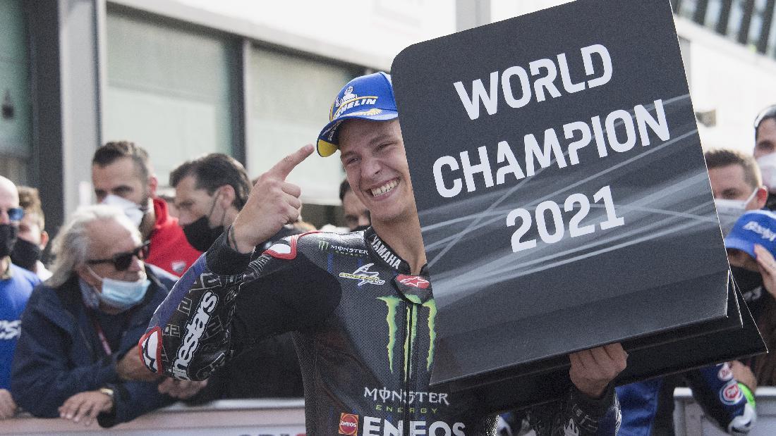 Yamaha: Quartararo Juara Dunia MotoGP 2021 Lebih Memuaskan Dibanding ...