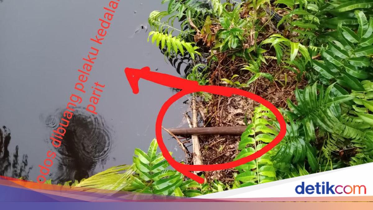 Penampakan Barang Bukti Ayah di Riau Dibunuh Gegara Tak Beri Restu Nikah