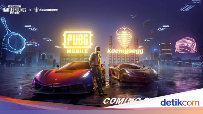 Koenigsegg Supercars Bring to PUBG Mobile