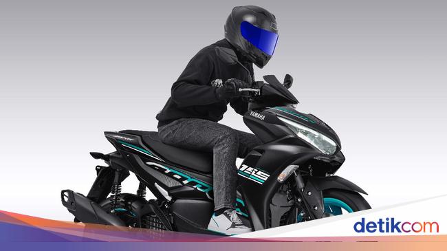 Yamaha Segarkan Aerox 155, Kini Punya Warna Baru