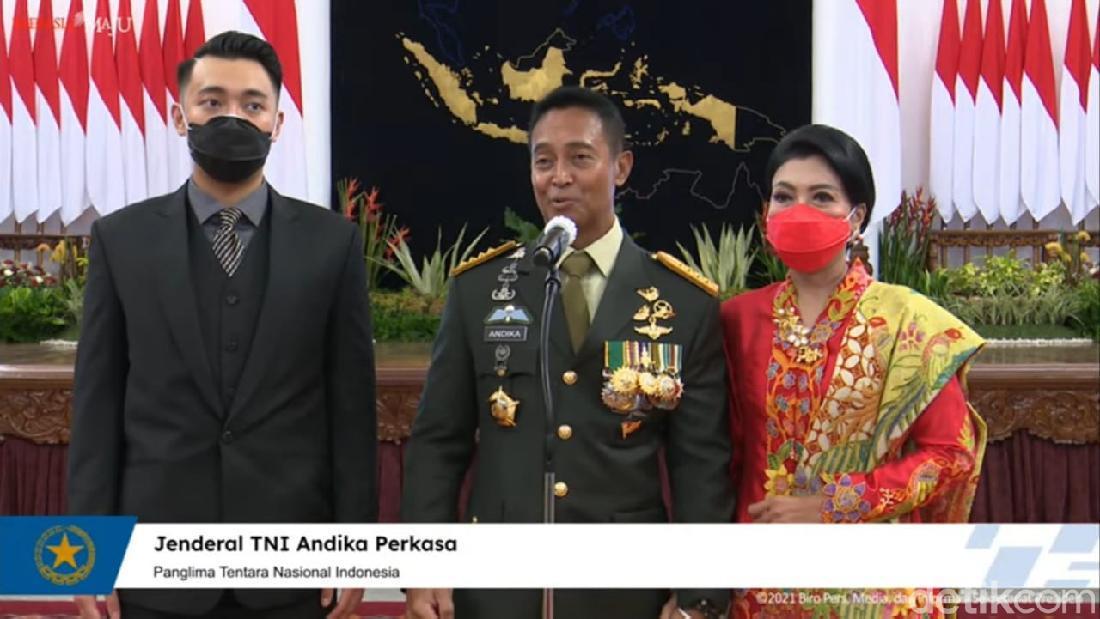 Anak Jenderal Andika Perkasa Hadiri Pelantikan Panglima TNI, Ini Sosoknya