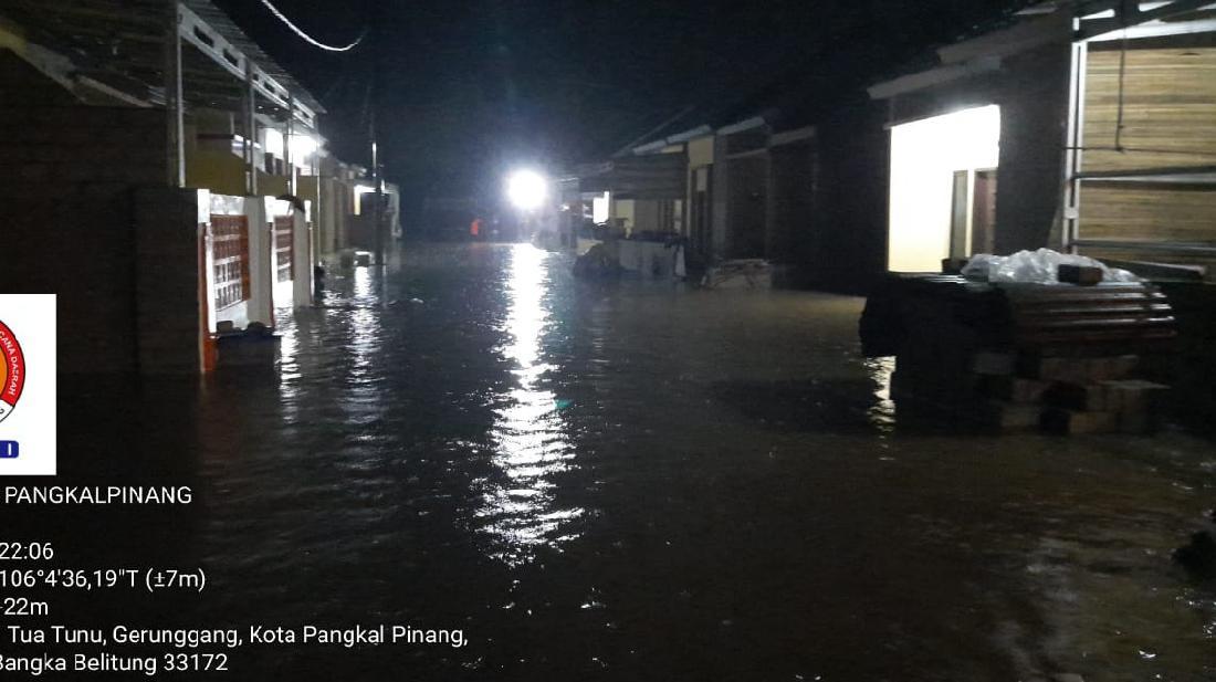 Banjir Pangkalpinang Rendam Puluhan Rumah, Ini Kabar Terbarunya