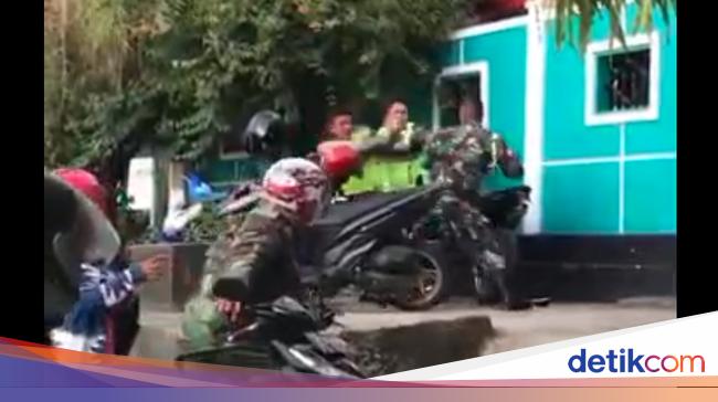 Ini Penyebab Anggota Tni Baku Hantam Dengan Polantas Di Ambon