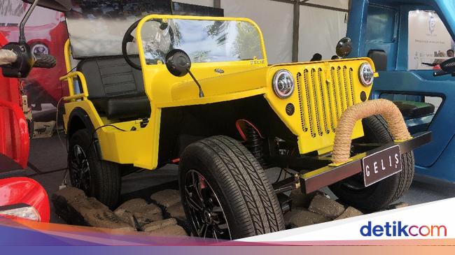Unik! Ada Mobil Jip Listrik Cuma Rp 50 Jutaan