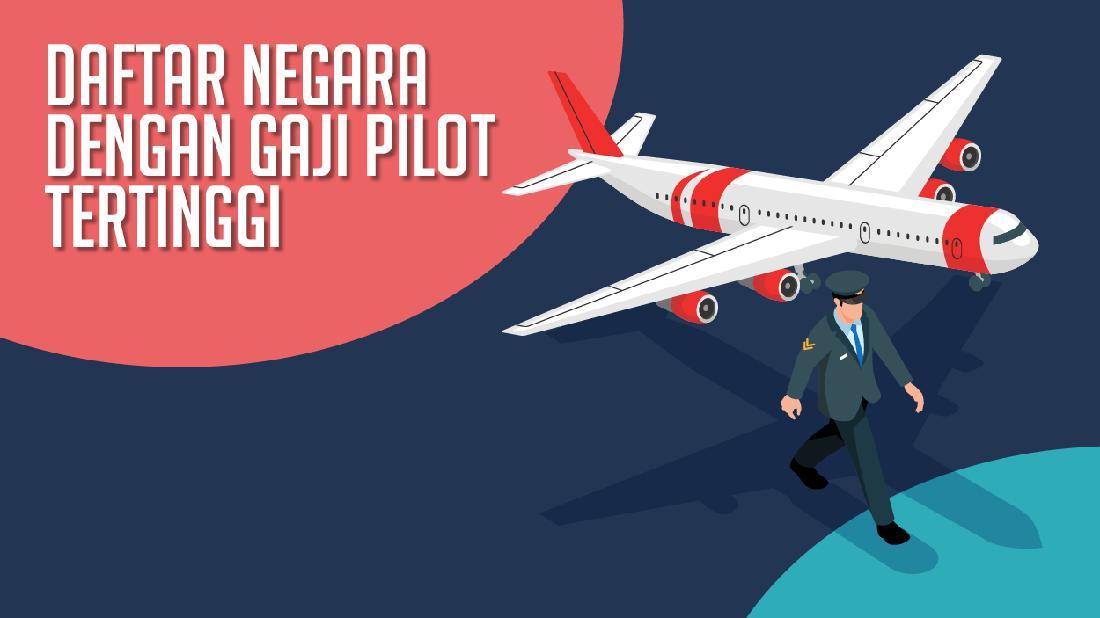 Daftar Negara Dengan Gaji Pilot Tertinggi Di Dunia