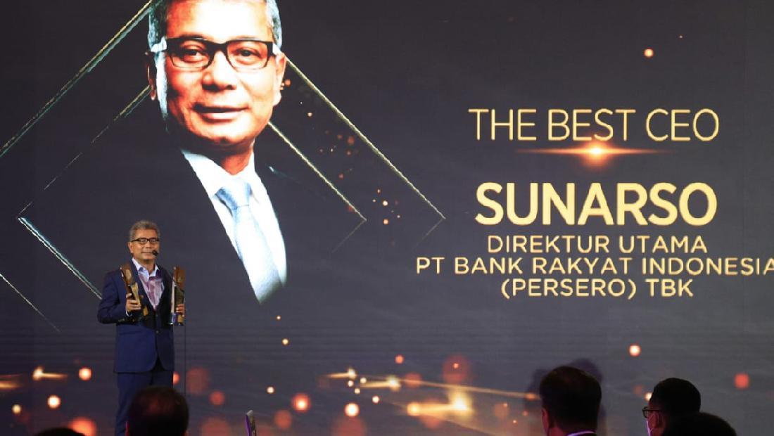 Bos BRI Dinobatkan CEO Terbaik Versi CNBC Indonesia Award 2021