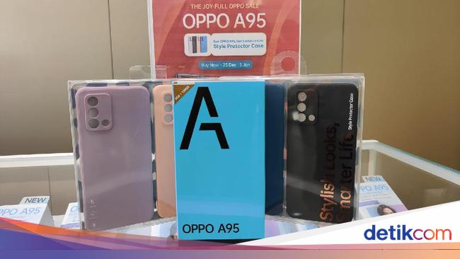 Year-End Promo, Buy Oppo A95 Get Free Attractive Accessories Bonus