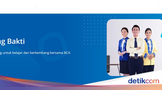 Lowongan Magang BCA untuk Lulusan SMA/SMK hingga S1, Cek