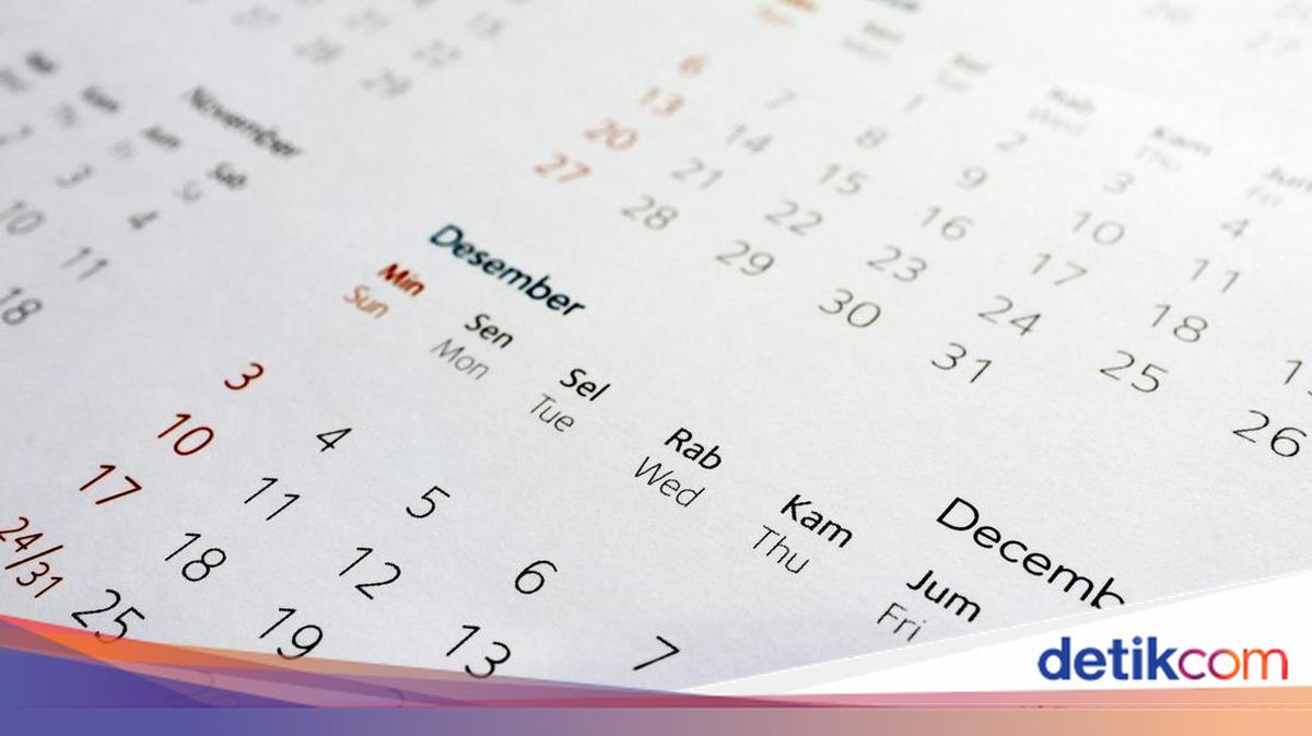 Kalender Desember 2025 Lengkap dengan Tanggal Merah Libur Nasional-Hari ...