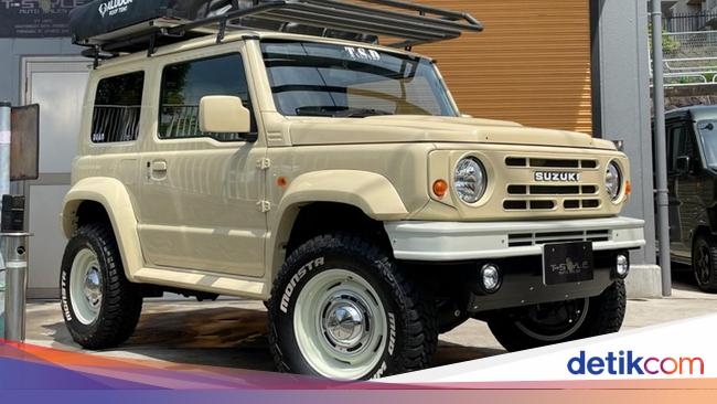 Modifikasi Suzuki Jimny Gaya Klasik, Asyik Buat Piknik