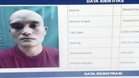 Napi Yang Kabur Dari Lapas Sumsel Terpidana Narkoba 9 Tahun Bui