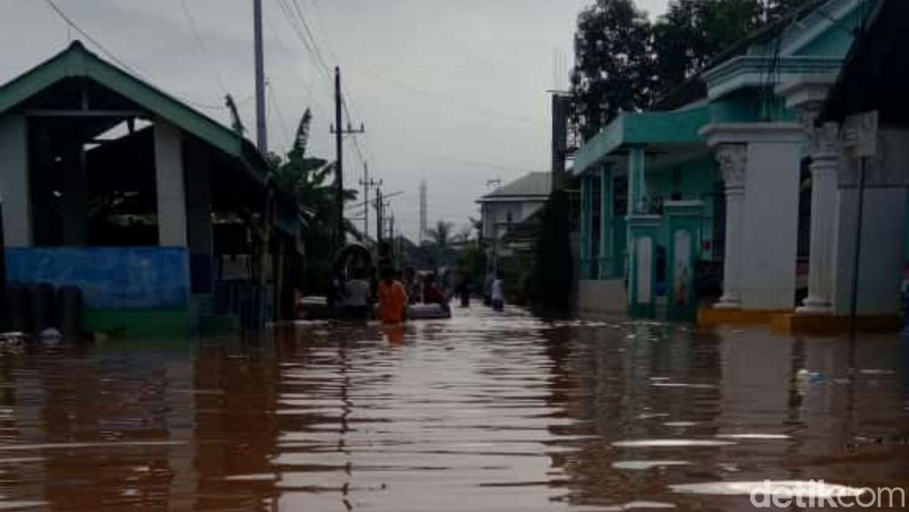 Luapan Sungai Rejoso Rendam Desa Di Pasuruan, Tinggi Banjir Sempat 120 Cm