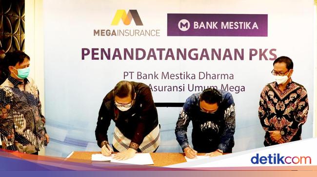 Bank Mestika Gandeng Mega Insurance Lindungi Asuransi Nasabah