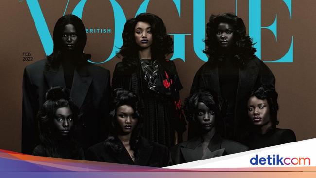 Vogue British Dikritik Edit 9 Model Kulit Hitam Jadi Berwarna Makin Gelap