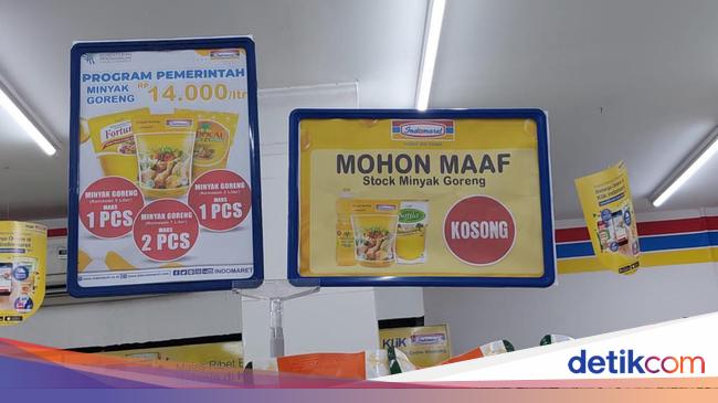 Minyak Goreng Rp 14 Ribu/Liter Gaib, DPR: Kebijakan Gagal Total! - detikFinance