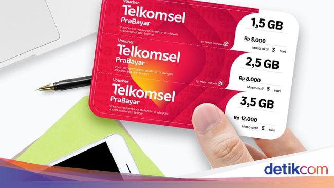 Telkomsel Releases Physical Internet Vouchers Priced at IDR 8 Thousand Quota Up to 14GB