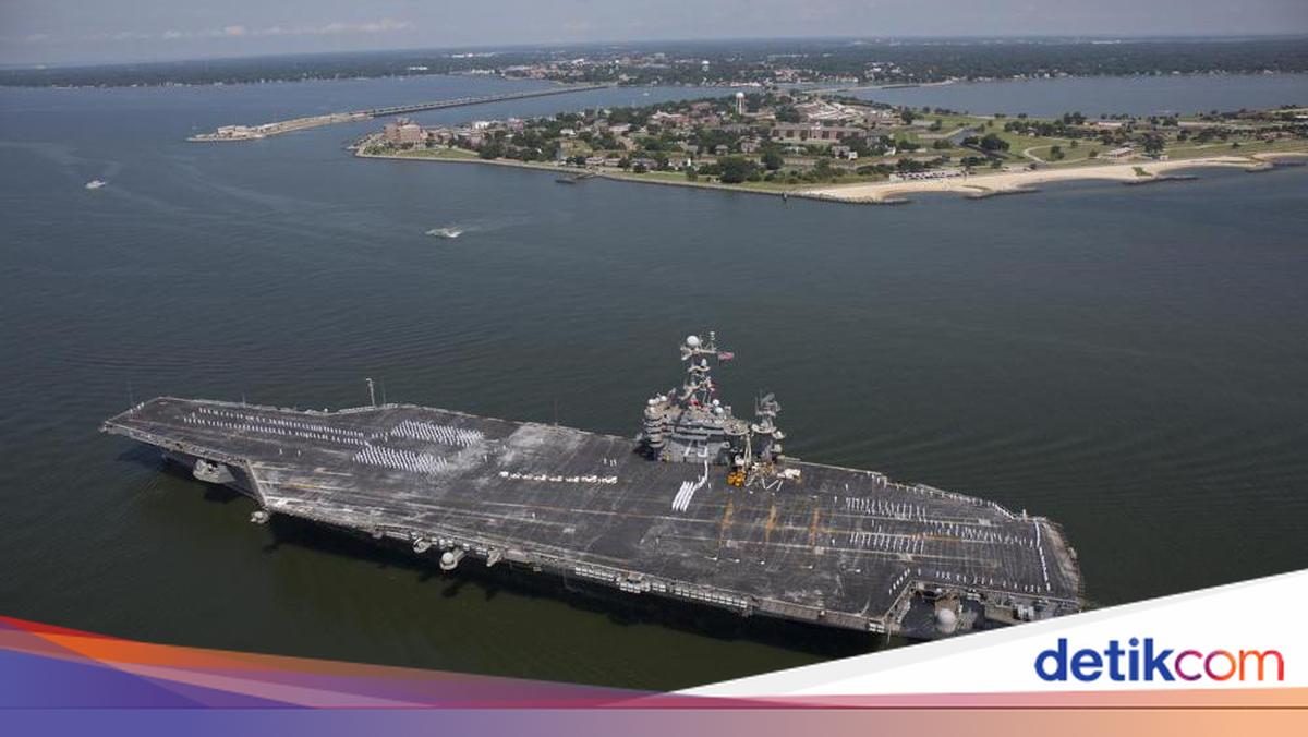 Kapal Induk Ketiga AS Dikirim ke Timur Tengah, Perang Lawan Iran Makin Dekat?