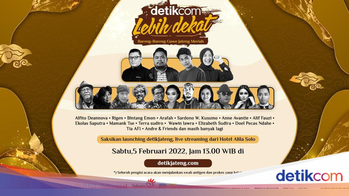 Detik-detik Launching detikJateng, Jangan Sampai Terlewat Lur!