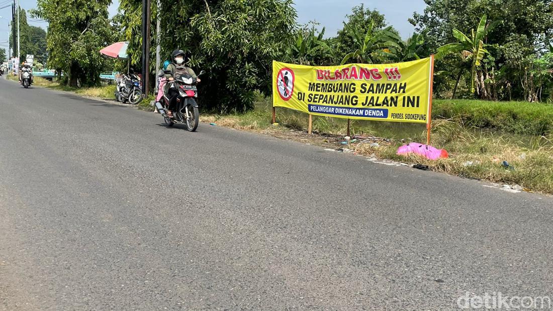 Lapor Cak Beres! Jangan Buang Sampah Lagi Di Sungai Sidoarjo