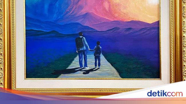 AHY and Ibas’ comments about SBY’s painting ‘Father and Son’