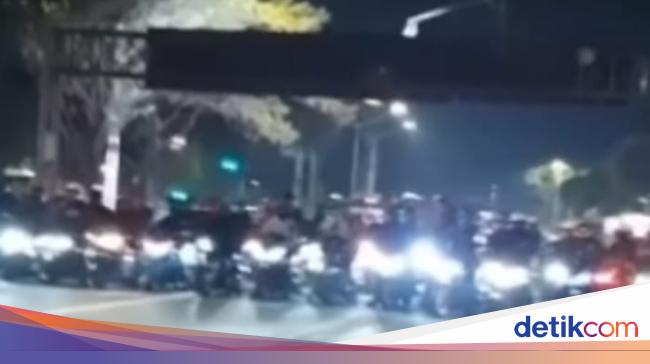 Illegal Racing Closes Sudirman Street, Polda Metro Tracks Offenders Via e-TLE