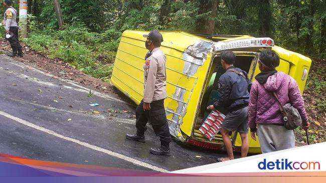 Polisi Sebut Laka Di Sengkan Mayit Jalur Ijen Karena Sopir Tak Kuasai Medan