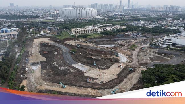 52 Percent Progress, Jakarta Formula E Circuit Made Permanent