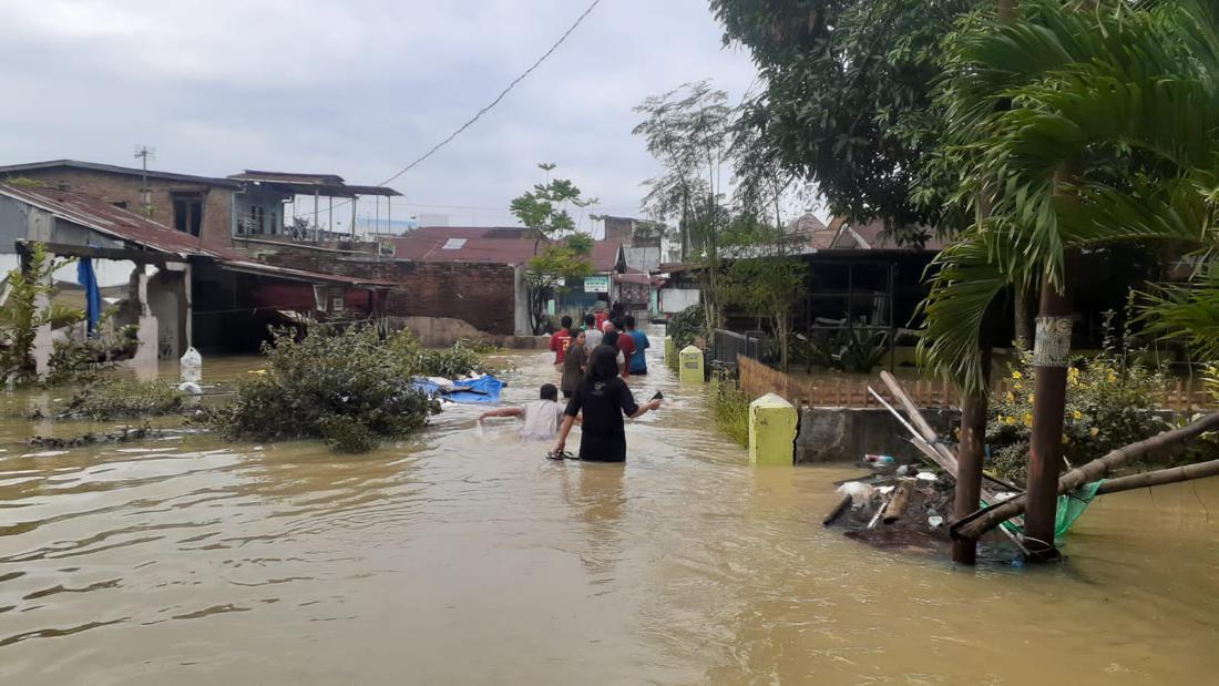 BPBD: Banjir Di Medan Akibat Hujan Di Gunung-Luapan Sungai