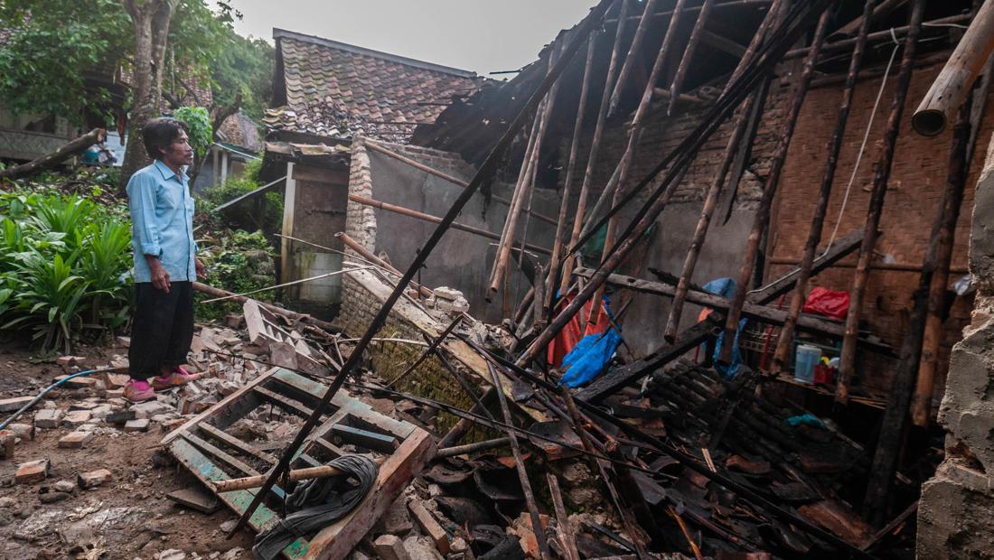 Pergerakan Tanah Di Lebak Banten Bikin 50 Rumah Rusak