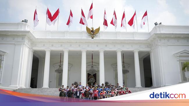 The MotoGP delegation was hosted by President Jokowi at the Palace, Boss Dorna was proud