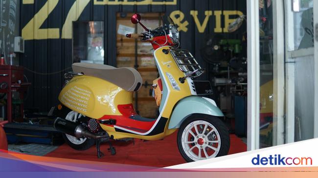 Expensive Limited Edition Vespa Motorcycles Sold Out Immediately, Prices Doubled in Online Stalls